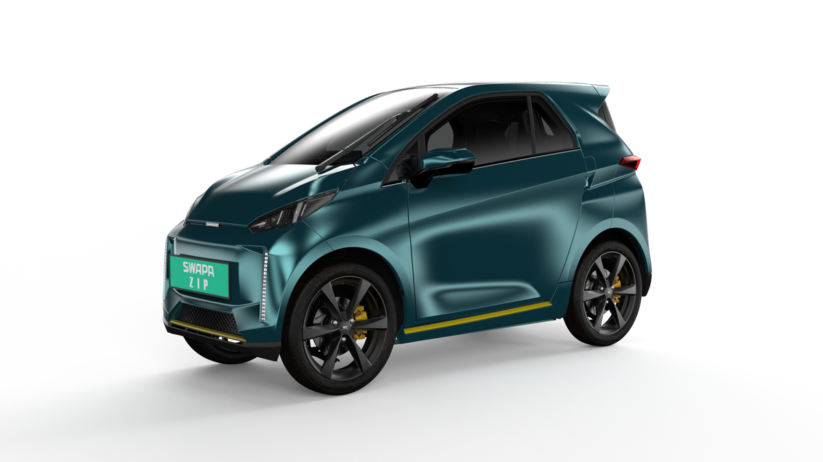 SWAPA Zip, quadricycle électrique