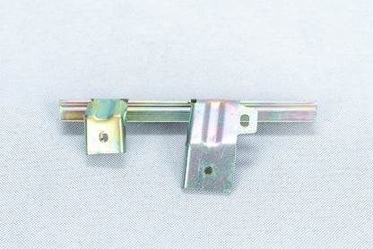 Left front door accessory assembly device
